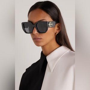 New🔥🔥- GUCCI Grey Geometric Ladies Sunglasses
GG0956S 003 54